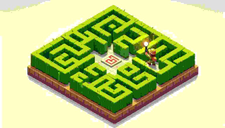 Generating Maze using Disjoint Sets